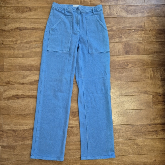 Wilfred Aritzia Women's Blue Modern Utility Pant Size 2 - Picture 4 of 8